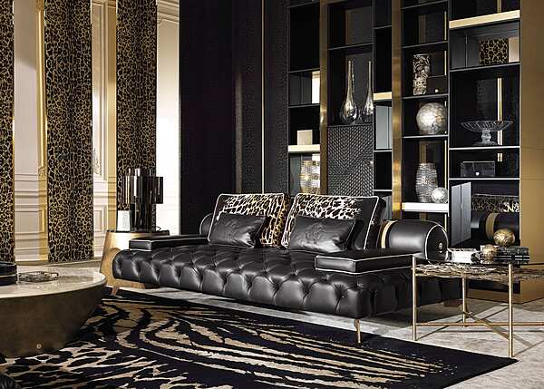 Bücherschrank ROBERTO CAVALLI ACAPULCO Fabrik ROBERTO CAVALLI aus Italien. Foto №5