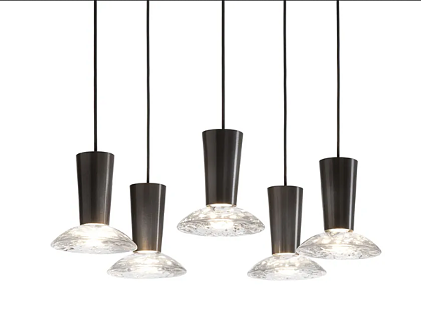 LED Kristall Pendelleuchte Wasser GIORGETTI Fabrik GIORGETTI aus Italien. Foto №1