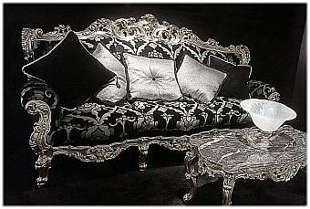 Sofa CANTALUPPI Barocco-divano