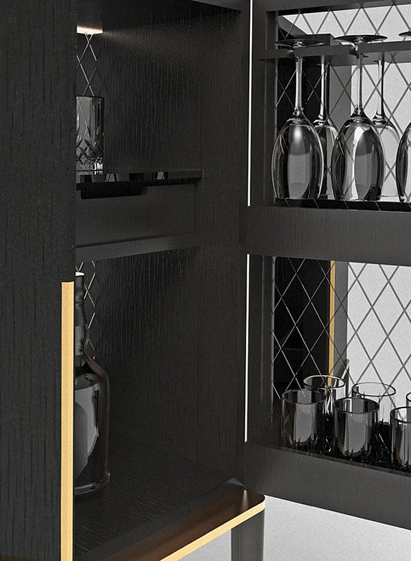 Bar-Schrank aus Esche Gallotti&Radice Tama Fabrik Gallotti & Radice aus Italien. Foto №2