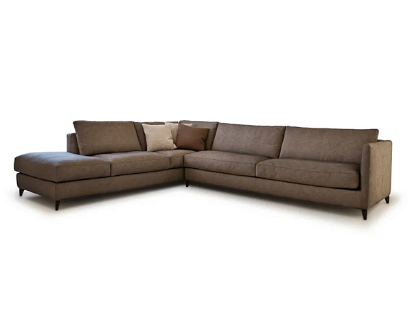 Ecksofa aus Stoff oder Leder VIBIEFFE 910 Zone Slim Fabrik VIBIEFFE aus Italien. Foto №1