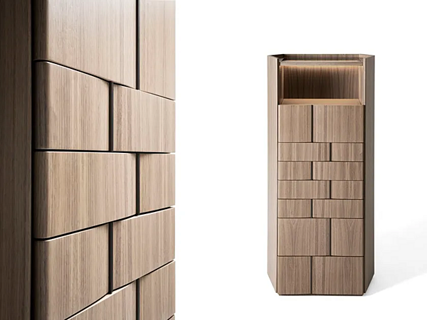 Hochkommode aus Holz Delphi GIORGETTI Fabrik GIORGETTI aus Italien. Foto №2