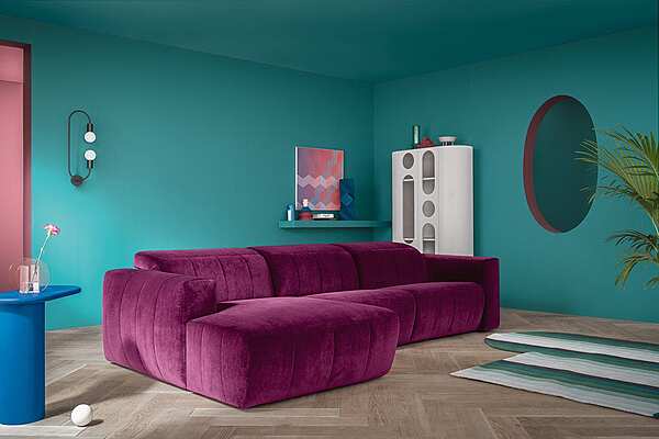 Couch Felis  "SOFTLIVING" KENSINGTON F02 Fabrik Felis aus Italien. Foto №5