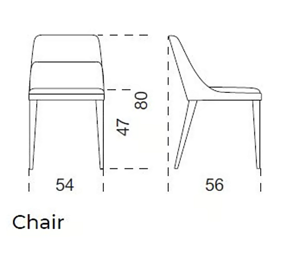 Polsterstuhl aus Stoff Jackie Gallotti&Radice Fabrik Gallotti & Radice aus Italien. Foto №2
