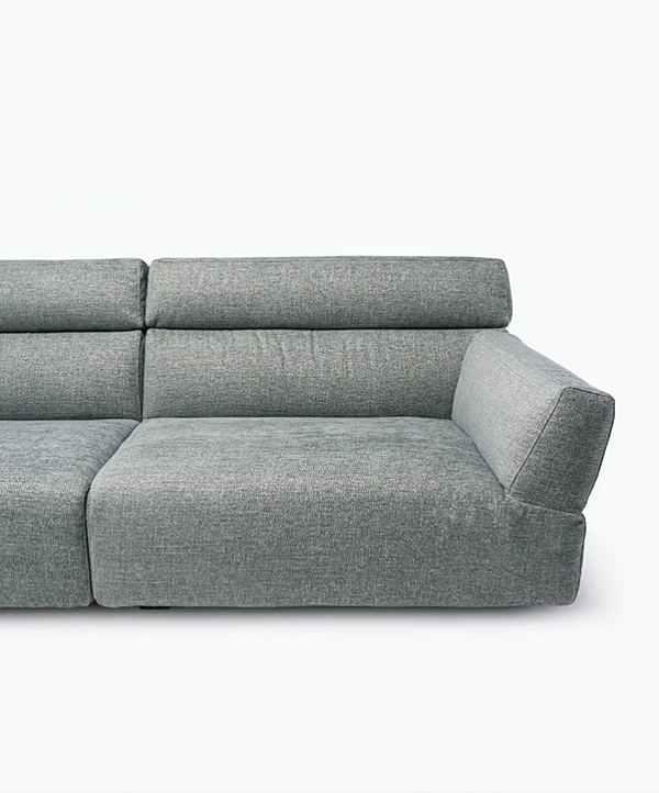 Ecksofa aus Stoff mit weicher Rückenlehne CASAMILANO COZY Fabrik CASAMILANO aus Italien. Foto №5