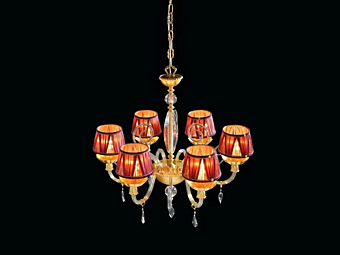 Kristalllüster Florentia L8 mit Schirm Euroluce Lampadari