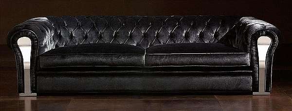 Couch RUGIANO 6053/225 Copertina BRONZA