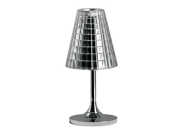 Kristall-Tischlampe aus Halogen Fabbian Flow Fabrik Fabbian aus Italien. Foto №2