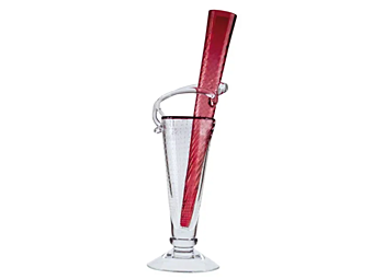 Blumenvasen aus geblasenem Glas Driade Alioscia Fabrik Driade aus Italien