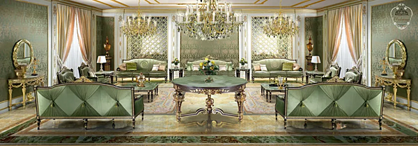 Konsolentisch aus Holz Demilune Modenese Luxury Interiors 14605 Fabrik MODENESE GASTONE aus Italien. Foto №4