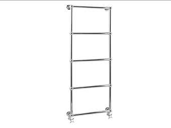 Vertikaler Handtuchwärmer aus Edelstahl Gentry Home Green Park 3 Fabrik Gentry Home aus Italien