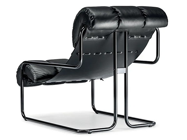 Lederarmchair mit Armlehnen I 4 Mariani Tucroma Fabrik i 4 Mariani aus Italien. Foto №8
