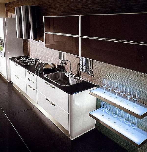 Küche LUBE CUCINE Katia-5 Fabrik LUBE CUCINE aus Italien. Foto №2