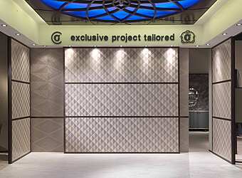 Holz Boiserie Optical Skin CARPANELLI Fabrik CARPANELLI aus Italien