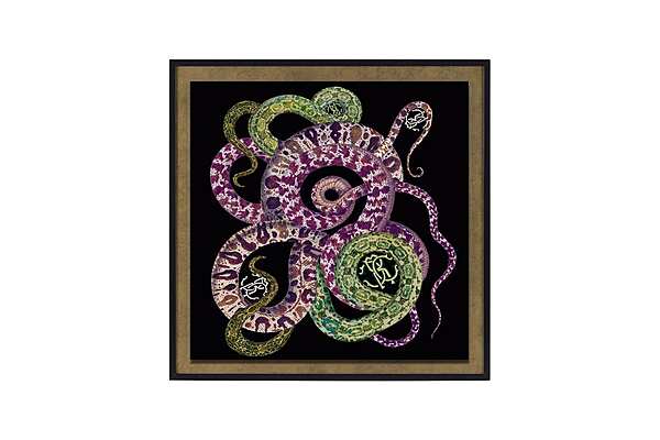 Panel, Bild ROBERTO CAVALLI ARTWORK H Fabrik ROBERTO CAVALLI aus Italien. Foto №1