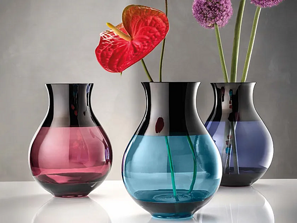 Kristallvase Infinity aus Glas Euroluce Lampadari Fabrik EUROLUCE LAMPADARi aus Italien. Foto №1