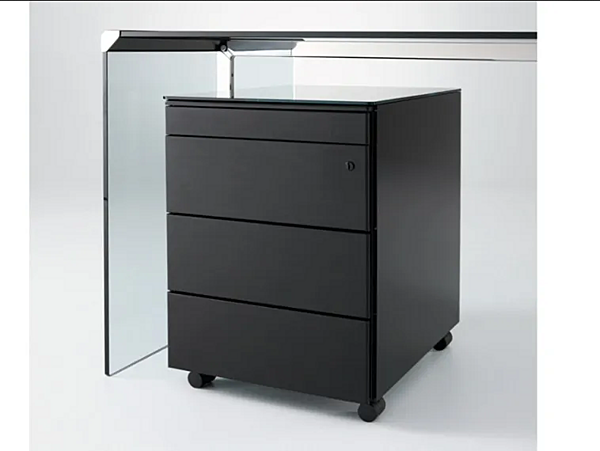 Metallische Büroschubladeneinheit mit Rollen Gallotti&Radice Techna 13 Fabrik Gallotti & Radice aus Italien. Foto №1