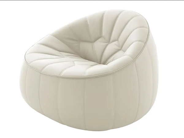 Stoff Garten Pouf Ottoman LIGNE ROSET 18221105 Fabrik LIGNE ROSET aus Italien. Foto №2