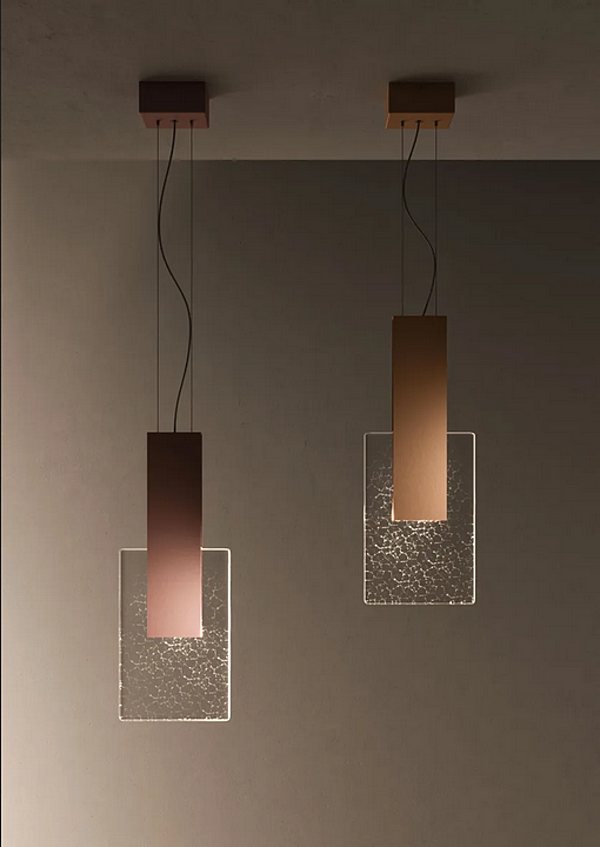 Pendelleuchte Amulette aus Glas Fabbian Fabrik Fabbian aus Italien. Foto №6