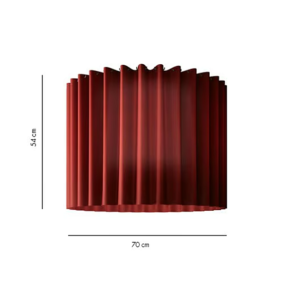 Deckenleuchte aus Trevira CS mit Rock AXOLIGHT Fabrik Axolight aus Italien. Foto №5