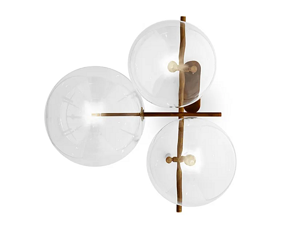 Wandleuchte aus Kristall mit LED Gallotti&Radice Bolle Aria Fabrik Gallotti & Radice aus Italien. Foto №1