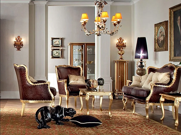 Vitrine aus massivem Holz Modenese Luxury Interiors 12127 Fabrik MODENESE GASTONE aus Italien. Foto №3