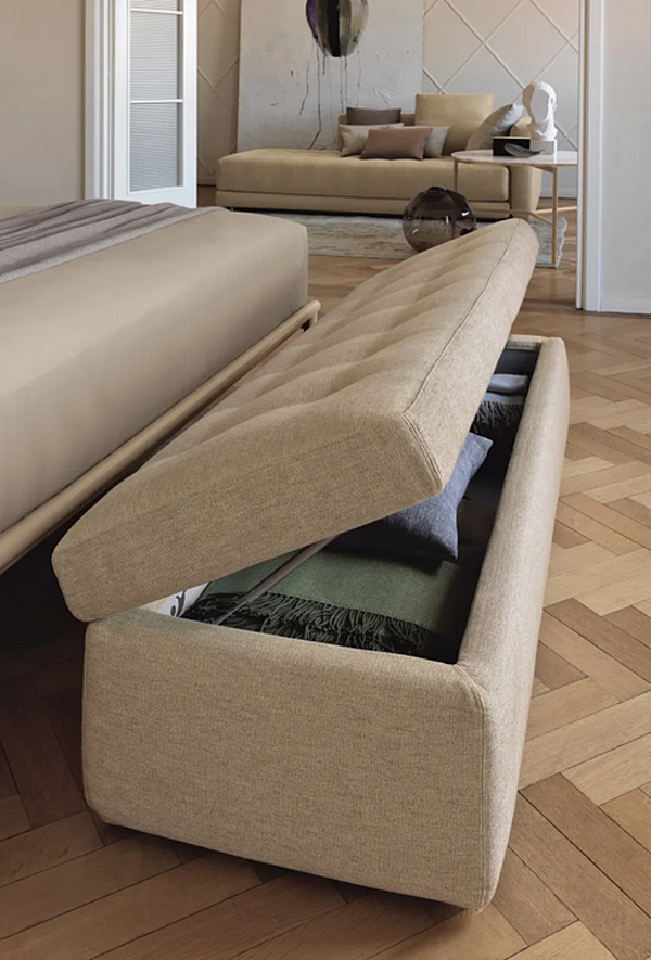 Stoffhocker Bank IKO Flou Fabrik Flou aus Italien. Foto №8