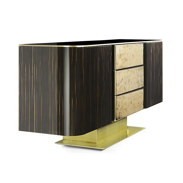 Holzsideboard mit Schubladen MARIONI VINCENT 02728G Fabrik MARIONI aus Italien. Foto №3