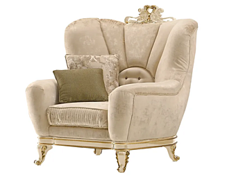 Stoffarmstuhl mit Armlehnen Ricasoli A.R. Arredamenti 981