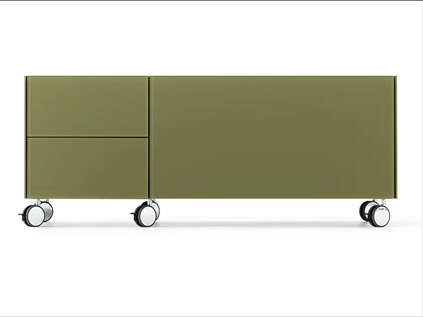 Büro-Schubladeneinheit mit Rollen Air Wheel Gallotti&Radice Fabrik Gallotti & Radice aus Italien. Foto №1