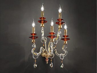 Wandleuchte mit Swarovski-Kristallen Elsa Sonderedition A5 Euroluce Lampadari