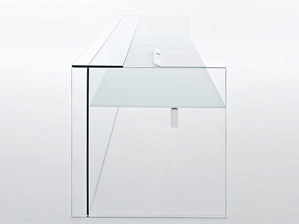 Informationspunkt für Empfangstresen aus Kristall Gallotti&Radice Air Desk Hall Fabrik Gallotti & Radice aus Italien. Foto №3