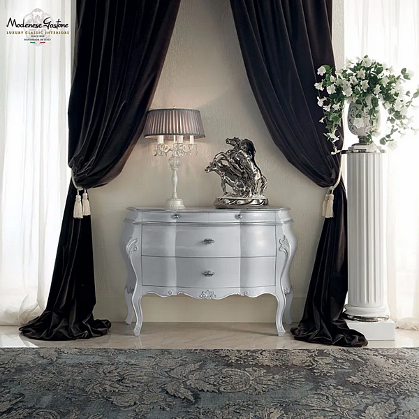 Holz-Kommode im klassischen Stil Modenese Luxury Interiors 13606 Fabrik MODENESE GASTONE aus Italien. Foto №2