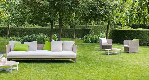 Gartenarmchair aus Stoff mit Armlehnen PAOLA LENTI Teatime B56A Fabrik PAOLA LENTI aus Italien. Foto №5