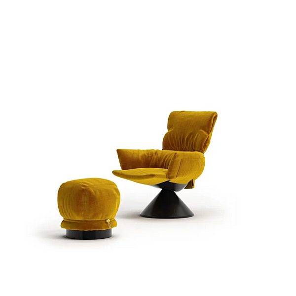 Polsterhocker aus Stoff Cappellini Lud O Lounge LU_1 Fabrik Cappellini aus Italien. Foto №2