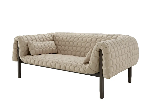 Drei-Sitzer Ledersofa mit weicher Rückenlehne LIGNE ROSET Ruche Fabrik LIGNE ROSET aus Italien. Foto №2