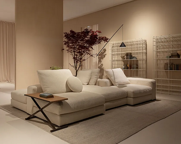 Ecksofa aus Stoff Ananta Saba Fabrik SABA aus Italien. Foto №13