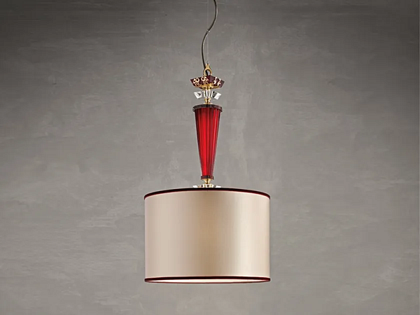 Pendelleuchte mit Swarovski-Kristallen Museum S1 Euroluce Lampadari Fabrik EUROLUCE LAMPADARi aus Italien. Foto №1