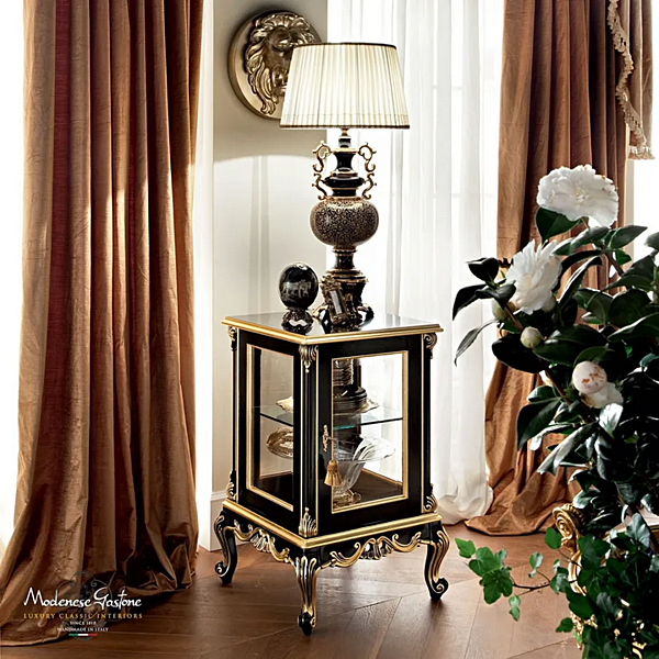 Vitrine aus Massivholz 12130 Modenese Luxury Interiors Fabrik MODENESE GASTONE aus Italien. Foto №2