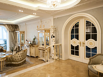 Holztür Sogno Boiserie Martini Interiors Chelyabinsk Fabrik MARTINI INTERIORS aus Italien