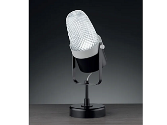 LED Tischlampe aus Glas mit Sound Euroluce Lampadari LED Tischlampe aus Glas mit Sound Euroluce Lampadari Fabrik EUROLUCE LAMPADARi aus Italien