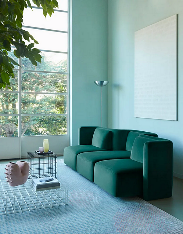 Modularer Stoffsofa Gala Saba Fabrik SABA aus Italien. Foto №15