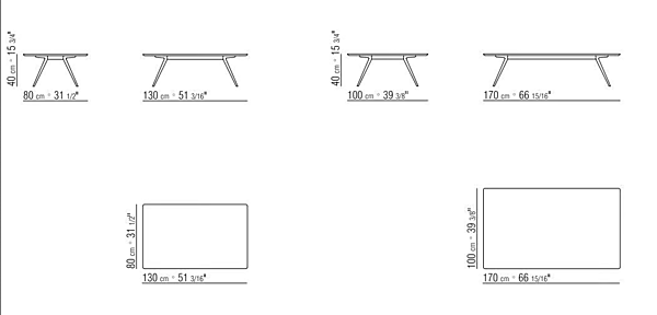 Rechteckiger Steintisch Zefiro Outdoor FLEXFORM Fabrik FLEXFORM aus Italien. Foto №5