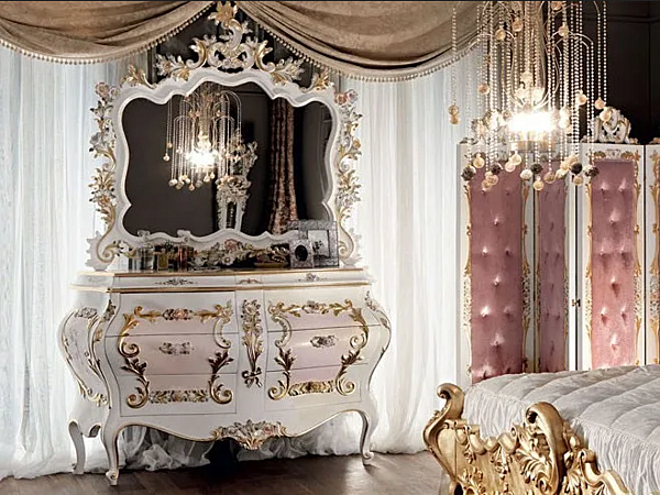 Kommode aus Holz mit Schubladen Modenese Luxury Interiors 11202 Fabrik MODENESE GASTONE aus Italien. Foto №1