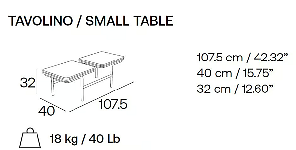 Kaffeetisch aus Holz Leo Adrenalina TVL105024, TVL105027, TVL105026 Fabrik ADRENALINA aus Italien. Foto №10