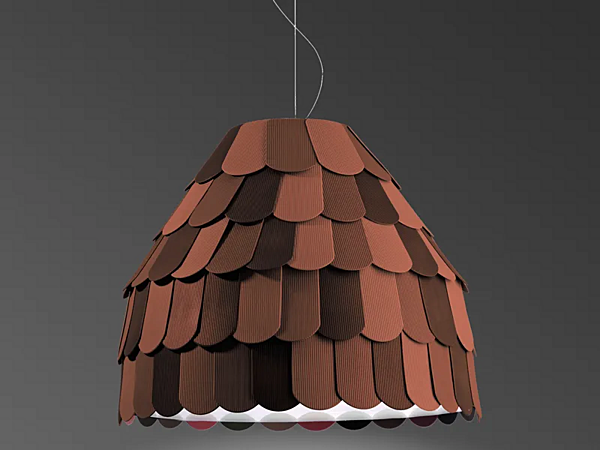 Pendelleuchte aus Kunststoff Roofer Fabbian Fabrik Fabbian aus Italien. Foto №4