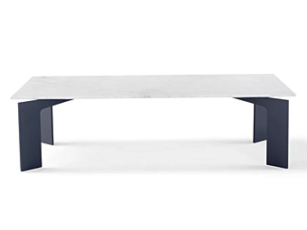 Rechteckiger Couchtisch aus Marmor AMURA AM093.T569 Rechteckiger Couchtisch aus Marmor AMURA AM093.T569 Fabrik AMURA aus Italien