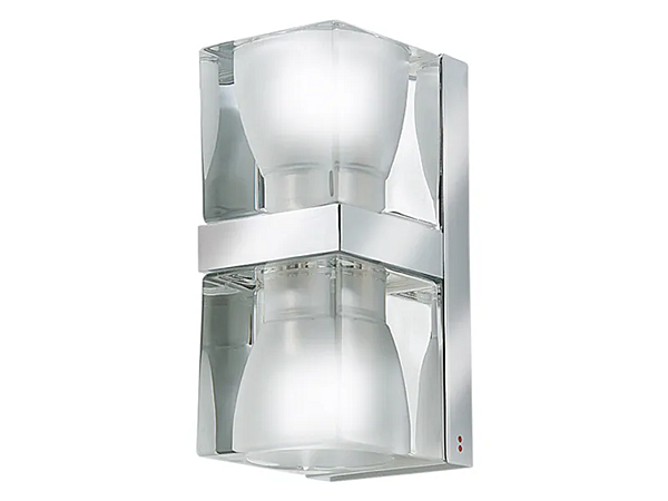 Wandleuchte aus Glas Cubetto Fabbian Fabrik Fabbian aus Italien. Foto №1