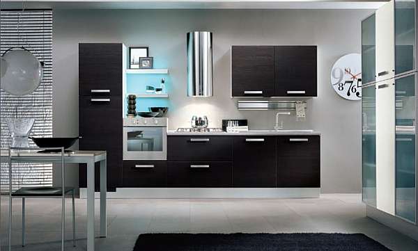 Küche HOME CUCINE Frontali finitura Grafite e Neve Fabrik HOME CUCINE aus Italien. Foto №1