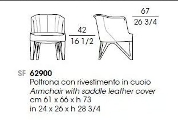 Leder Sessel mit Armlehnen GIORGETTI Mobius Fabrik GIORGETTI aus Italien. Foto №5
